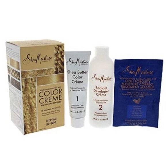 Shea Moisture Hair Shea Moisture Color Creme Medium Blonde Ammonia